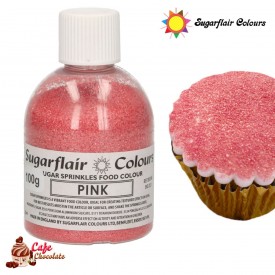 Cukier Dekoracyjny Różowy Sugarflair