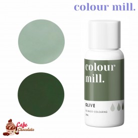 Colour Mill Barwnik Olejowy Olive - Oliwkowy 20 ml
