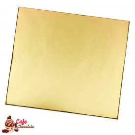 Bankietówka prostokątna 10x8,5 cm Złota 50 szt
