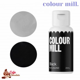 Colour Mill Barwnik Olejowy Black - Czarny 20 ml