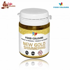 Food Colours Barwnik Shimmering Nowy Złoty 20g