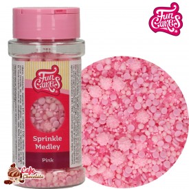 Konfetti Mix Medley Różowy 70g FunCakes