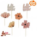 Toppery Pikery Hello Baby Kwiatki 12 el 10 cm Godan