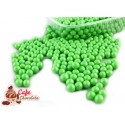Perełki Zielone Perłowe nabłyszczane 5,5 mm