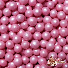 Perełki Różowe Perłowe nabłyszczane 5,5 mm