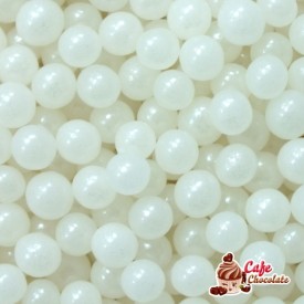 Perełki Białe Perłowe nabłyszczane 4 mm