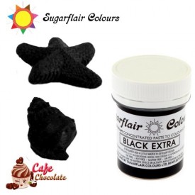 Sugarflair Barwnik CZARNY - Extra Black