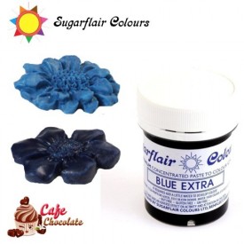 Sugarflair Barwnik NIEBIESKI - Extra Blue