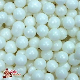 Perełki Białe Perłowe nabłyszczane 8 mm
