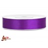Tasiemka satynowa Purpurowa 12 mm 25 m