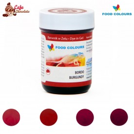 Food Colours Barwnik żel Bordowy 35g